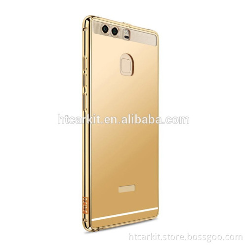 New arrival Kxx metal mirror case for Huawei P9 & p9 lite